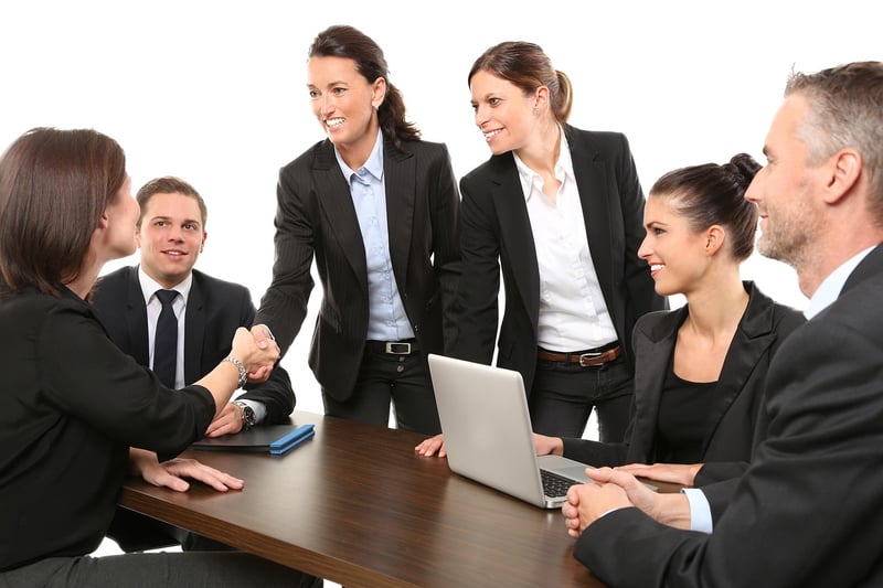 Freelancing handshake
